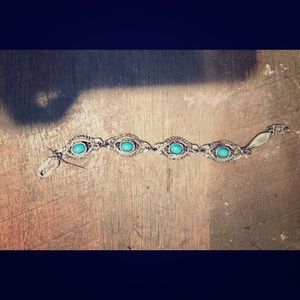 Western turquoise bracelet